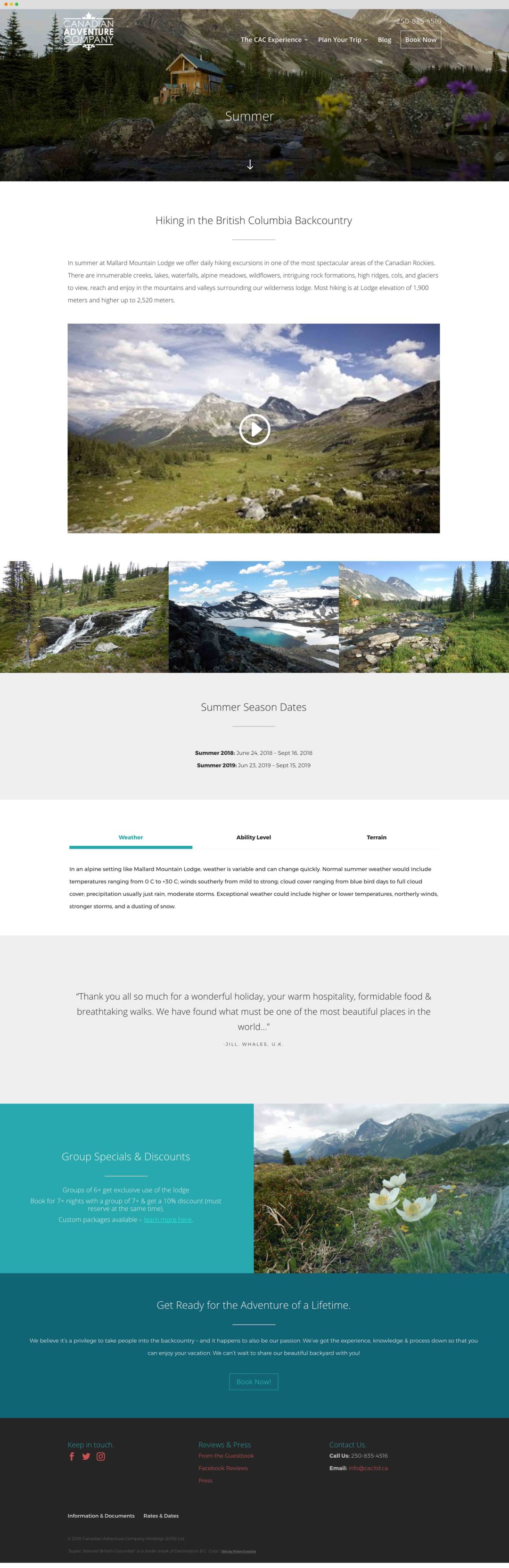 Backcountry Lodge  Whistler  Design